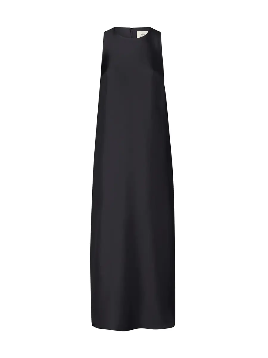 Loulou de Saison Paloma Silk Twist Midi Dress | Image 1 Loulou de Saison Paloma Silk Twist Midi Dress | Image 1