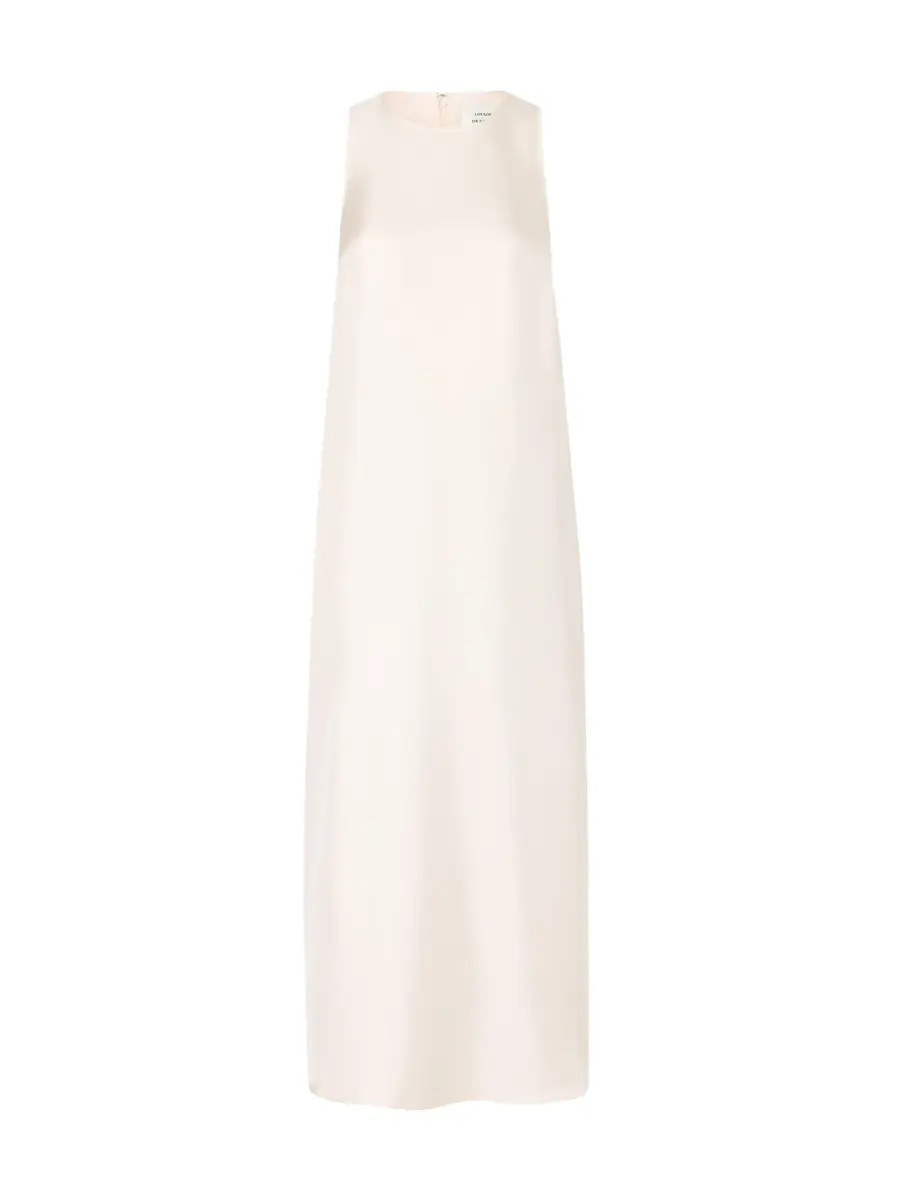 Loulou de Saison Paloma Silk Twist Midi Dress | Image 1 Loulou de Saison Paloma Silk Twist Midi Dress | Image 1