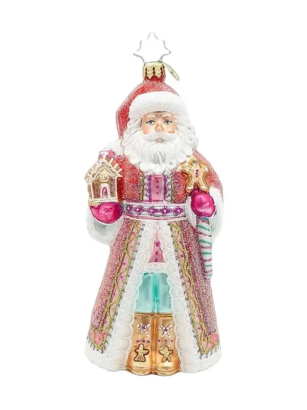 Christopher Radko Candy & Sweets The Claus Confection Glass Ornament