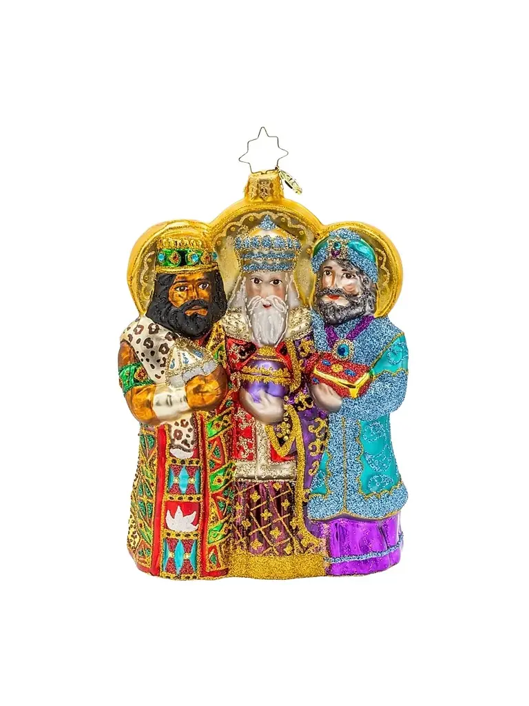 Christopher Radko Journey Of The Wise Men's Glass Ornament