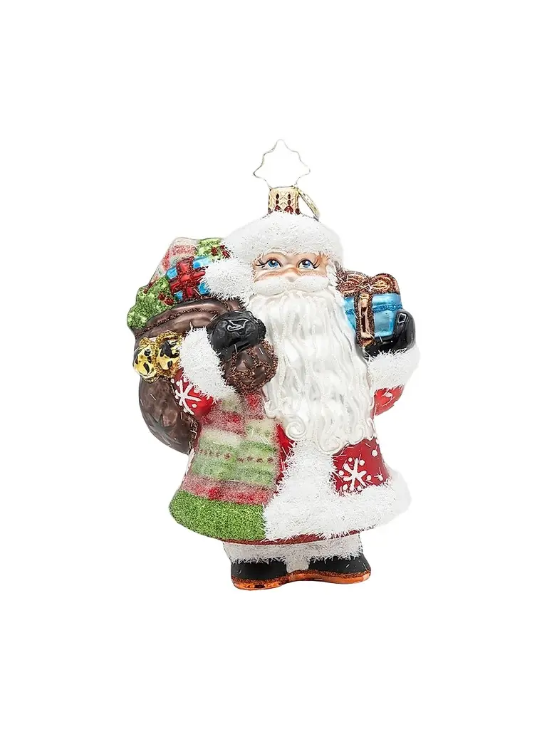 Christopher Radko The Jolliest Fellow Glass Ornament | Image 1 Christopher Radko The Jolliest Fellow Glass Ornament | Image 1