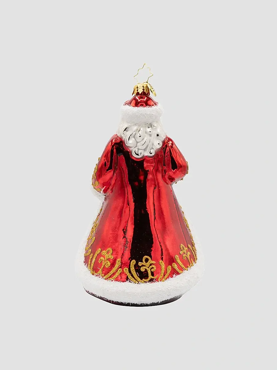 Christopher Radko European Santa Cardinal Kris Kringle Glass Ornament | Thumbnail 2