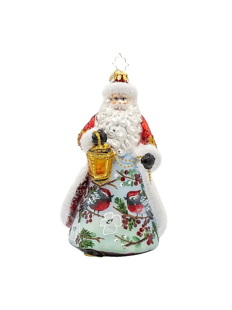 Christopher Radko European Santa Cardinal Kris Kringle Glass Ornament | Image 1 Christopher Radko European Santa Cardinal Kris Kringle Glass Ornament | Image 1