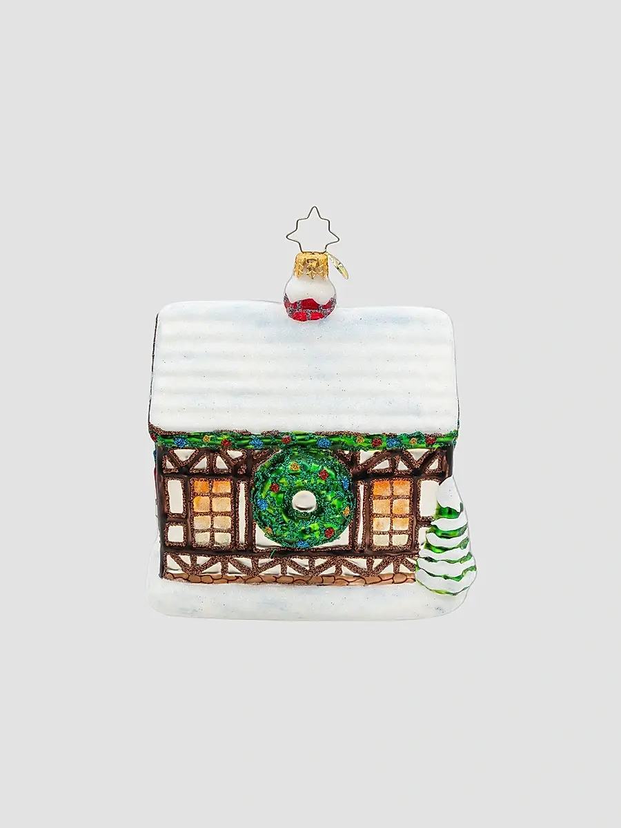 Christopher Radko Home For The Holly-Days Glass Ornament | Thumbnail 2 Christopher Radko Home For The Holly-Days Glass Ornament | Thumbnail 2