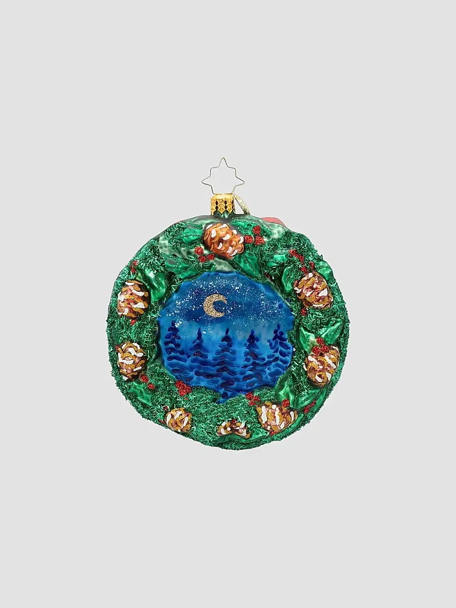 Christopher Radko Wreaths Holly Jolly Hideaway Ornament | Thumbnail 2 Christopher Radko Wreaths Holly Jolly Hideaway Ornament | Thumbnail 2