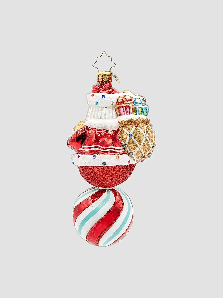 Christopher Radko Sweet Claus Reflector Glass Santa Ornament | Thumbnail 2 Christopher Radko Sweet Claus Reflector Glass Santa Ornament | Thumbnail 2