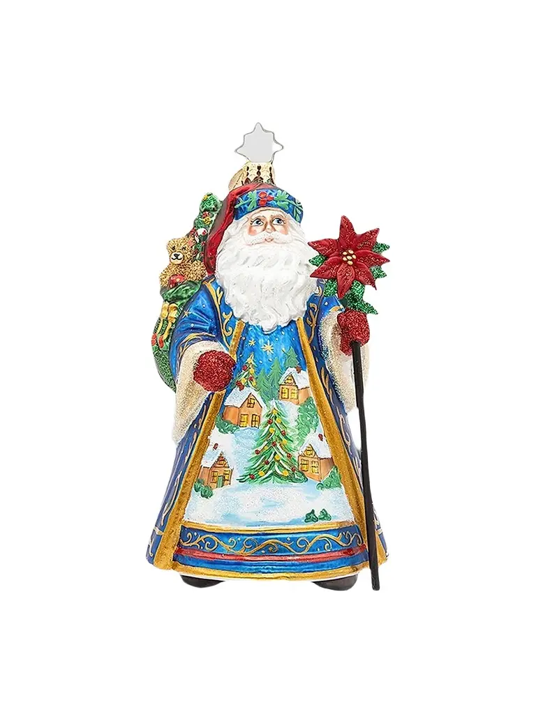 Christopher Radko European Santa Father Christmas' Eve Ornament