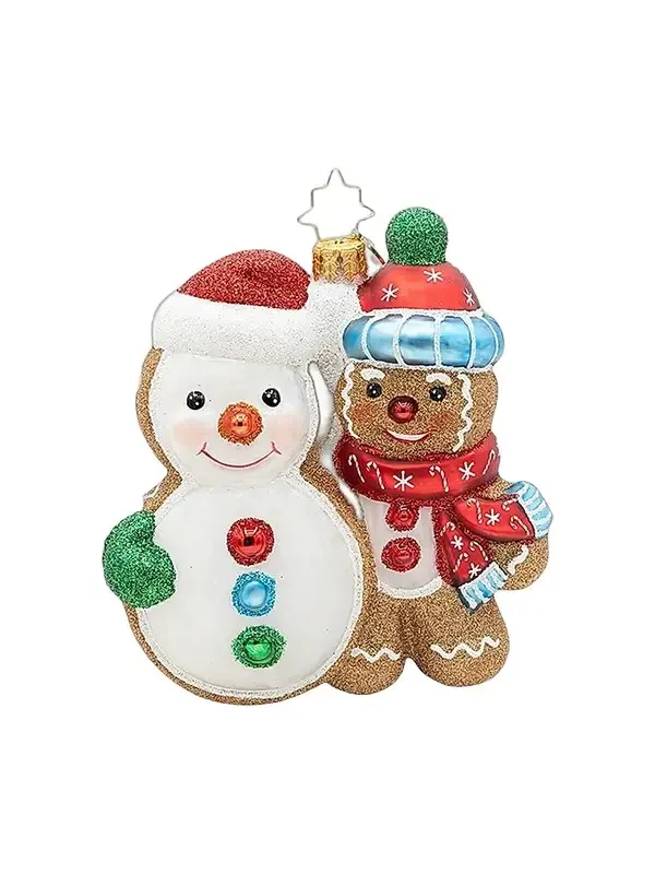 Christopher Radko Candy & Sweets Deck The Dough Glass Ornament