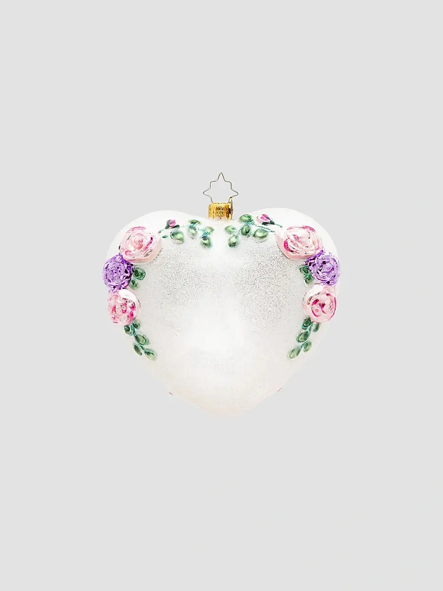 Christopher Radko Dated 2026 Everlasting Love Ornament | Thumbnail 2 Christopher Radko Dated 2026 Everlasting Love Ornament | Thumbnail 2