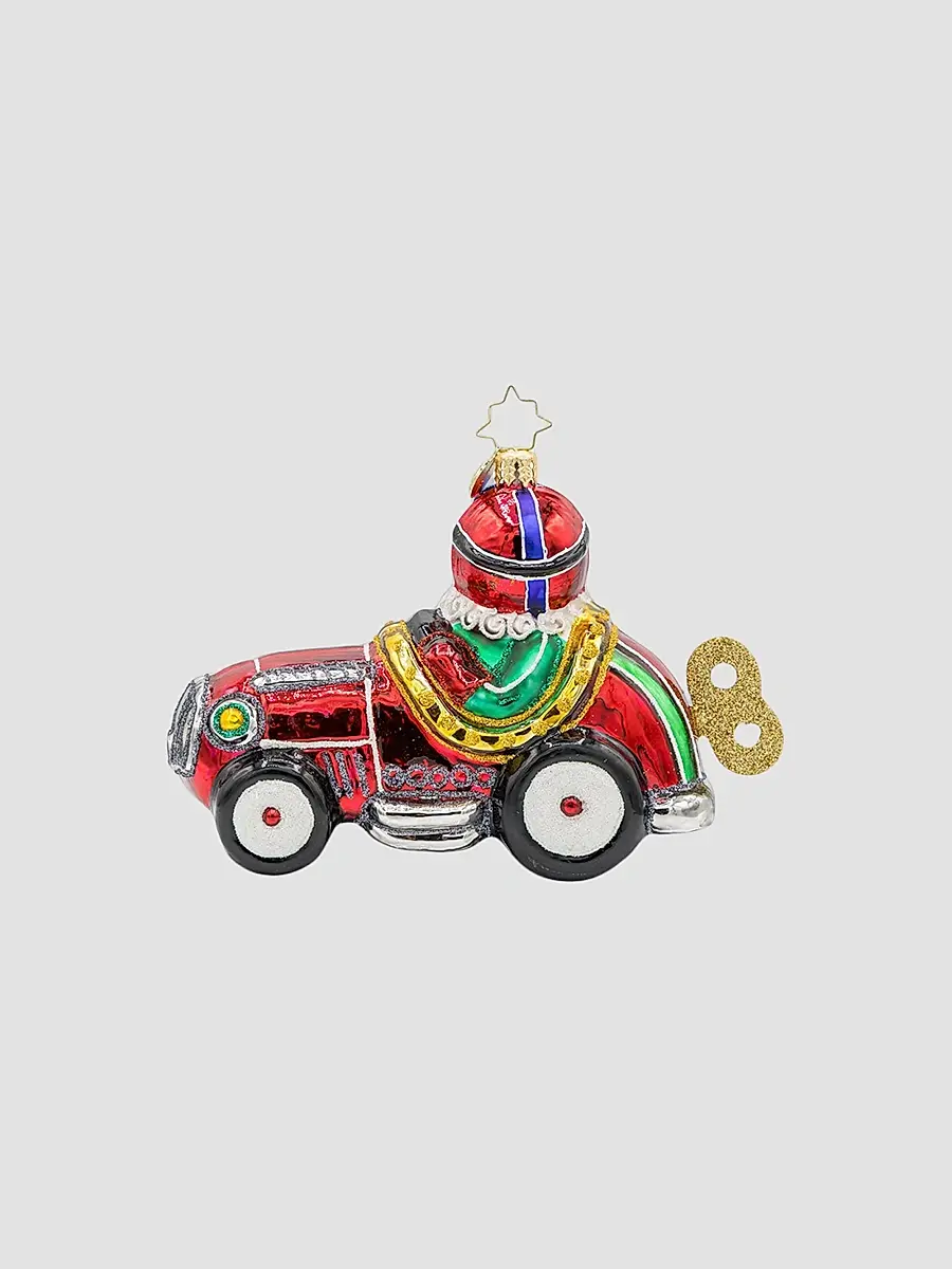 Christopher Radko Kris Kringle Kart Glass Ornament | Thumbnail 2 Christopher Radko Kris Kringle Kart Glass Ornament | Thumbnail 2