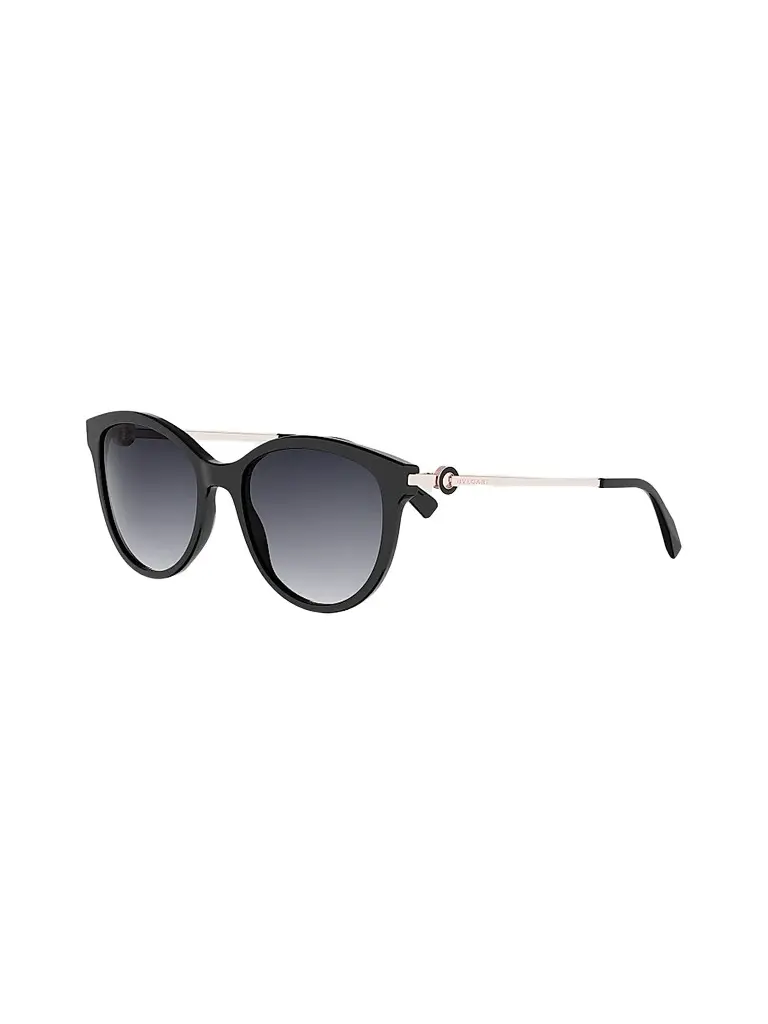 BVLGARI Women's 54MM Round Sunglasses - Black Grey | Image 1 BVLGARI Women's 54MM Round Sunglasses - Black Grey | Image 1