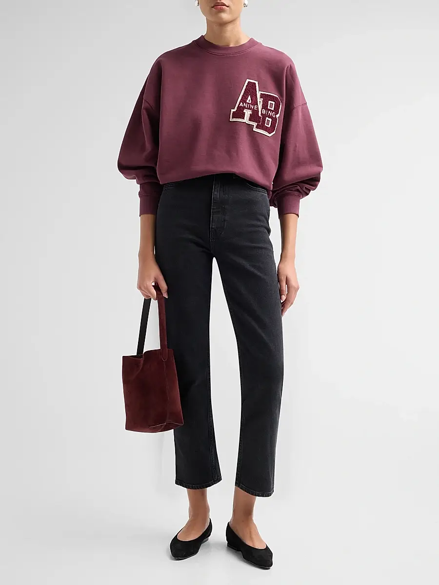 Anine Bing Women's Jane High-Rise Slim Jeans | Thumbnail 2