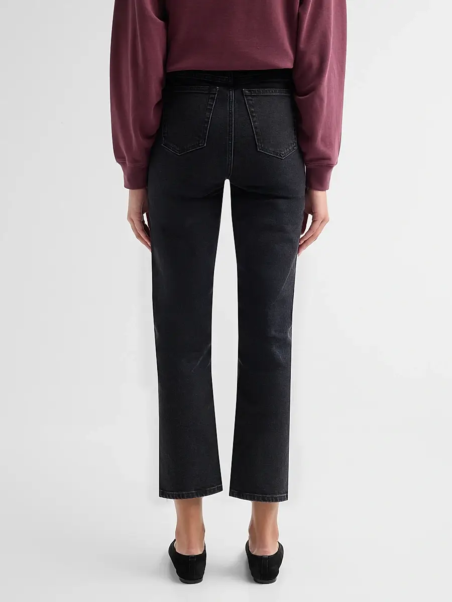 Anine Bing Women's Jane High-Rise Slim Jeans | Thumbnail 3