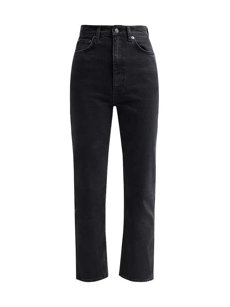 Anine Bing Women's Jane High-Rise Slim Jeans - Vintage Black - Size 32 | Image 1 Anine Bing Women's Jane High-Rise Slim Jeans - Vintage Black - Size 32 | Image 1