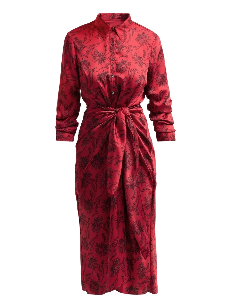 Women's Jacey Paisley Fan Midi Dress
