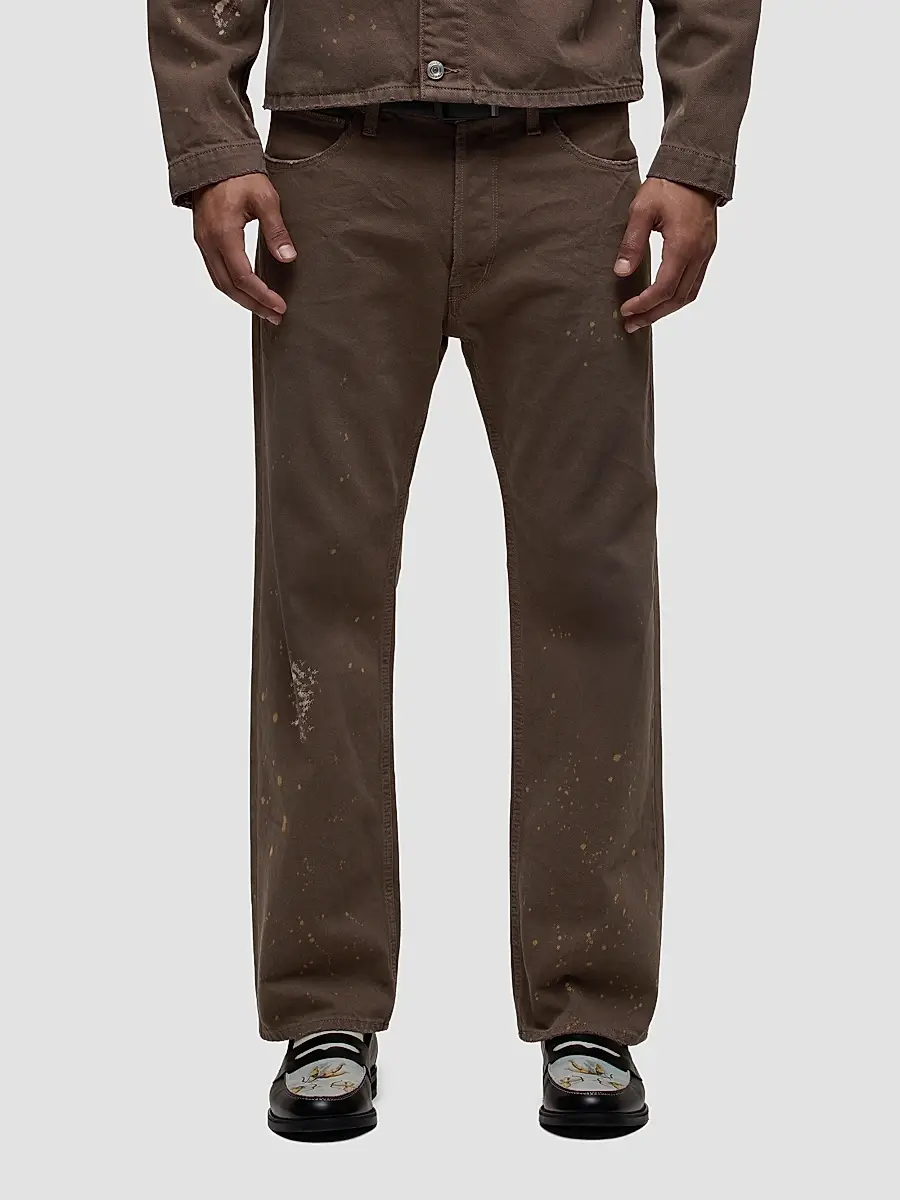 Hudson Jeans Men's Rylan Paint-Splatter Straight-Leg Jeans | Thumbnail 4 Hudson Jeans Men's Rylan Paint-Splatter Straight-Leg Jeans | Thumbnail 4