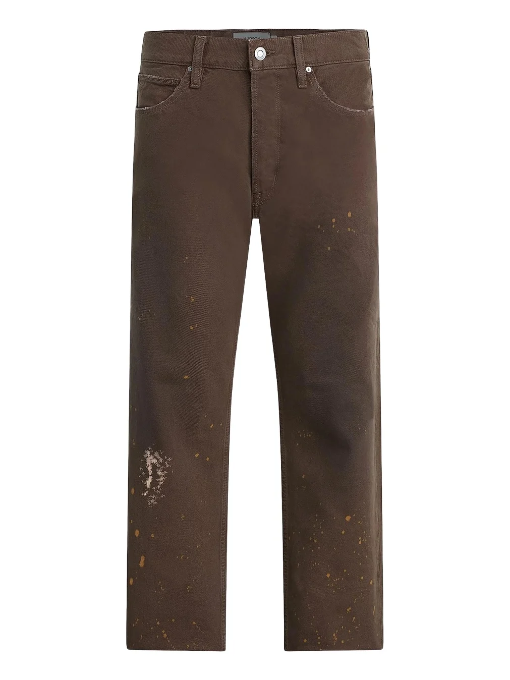 Men's Rylan Paint-Splatter Straight-Leg Jeans