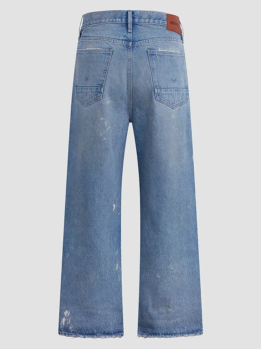Hudson Jeans Men's Luca Paint-Splatter Wide-Leg Jeans | Thumbnail 7 Hudson Jeans Men's Luca Paint-Splatter Wide-Leg Jeans | Thumbnail 7