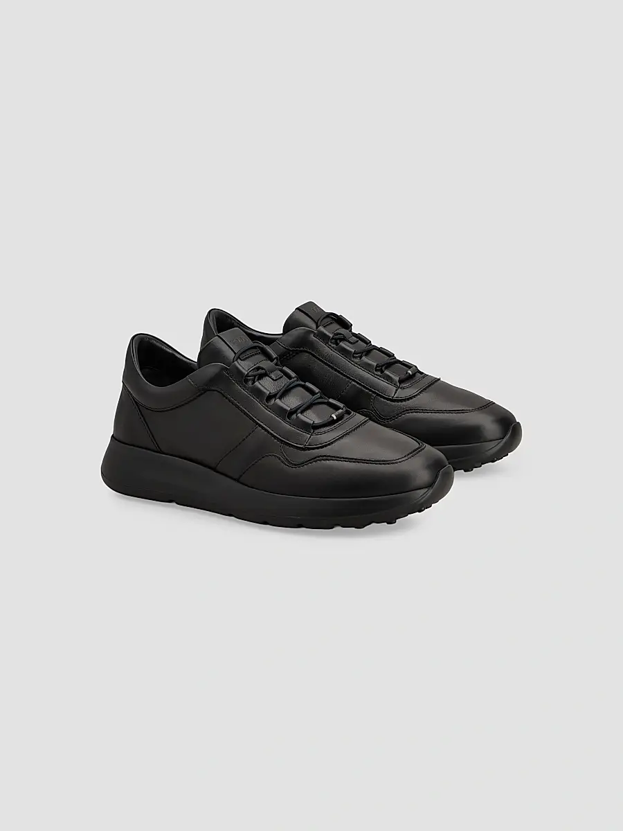 Tod's Men's Sportivo Allacciato Leather Low-Top Sneakers | Thumbnail 2 Tod's Men's Sportivo Allacciato Leather Low-Top Sneakers | Thumbnail 2