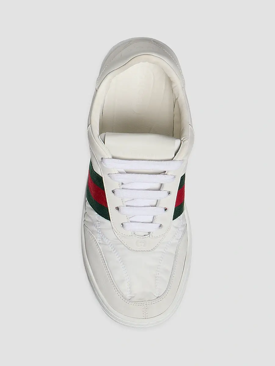 Gucci Women's Screener Side-Striped Low-Top Sneakers | Thumbnail 4 Gucci Women's Screener Side-Striped Low-Top Sneakers | Thumbnail 4
