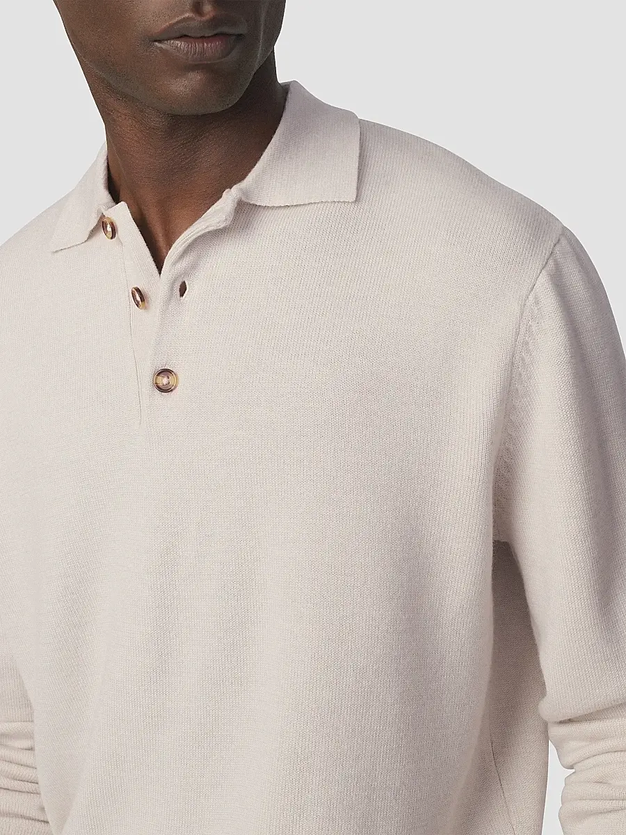 Joe's Jeans Men's Merino Wool Polo Sweater | Thumbnail 5 Joe's Jeans Men's Merino Wool Polo Sweater | Thumbnail 5