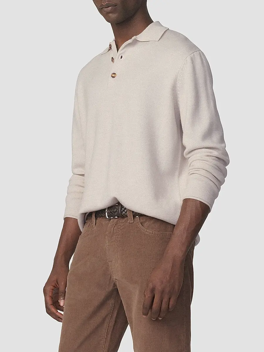 Joe's Jeans Men's Merino Wool Polo Sweater | Thumbnail 6 Joe's Jeans Men's Merino Wool Polo Sweater | Thumbnail 6