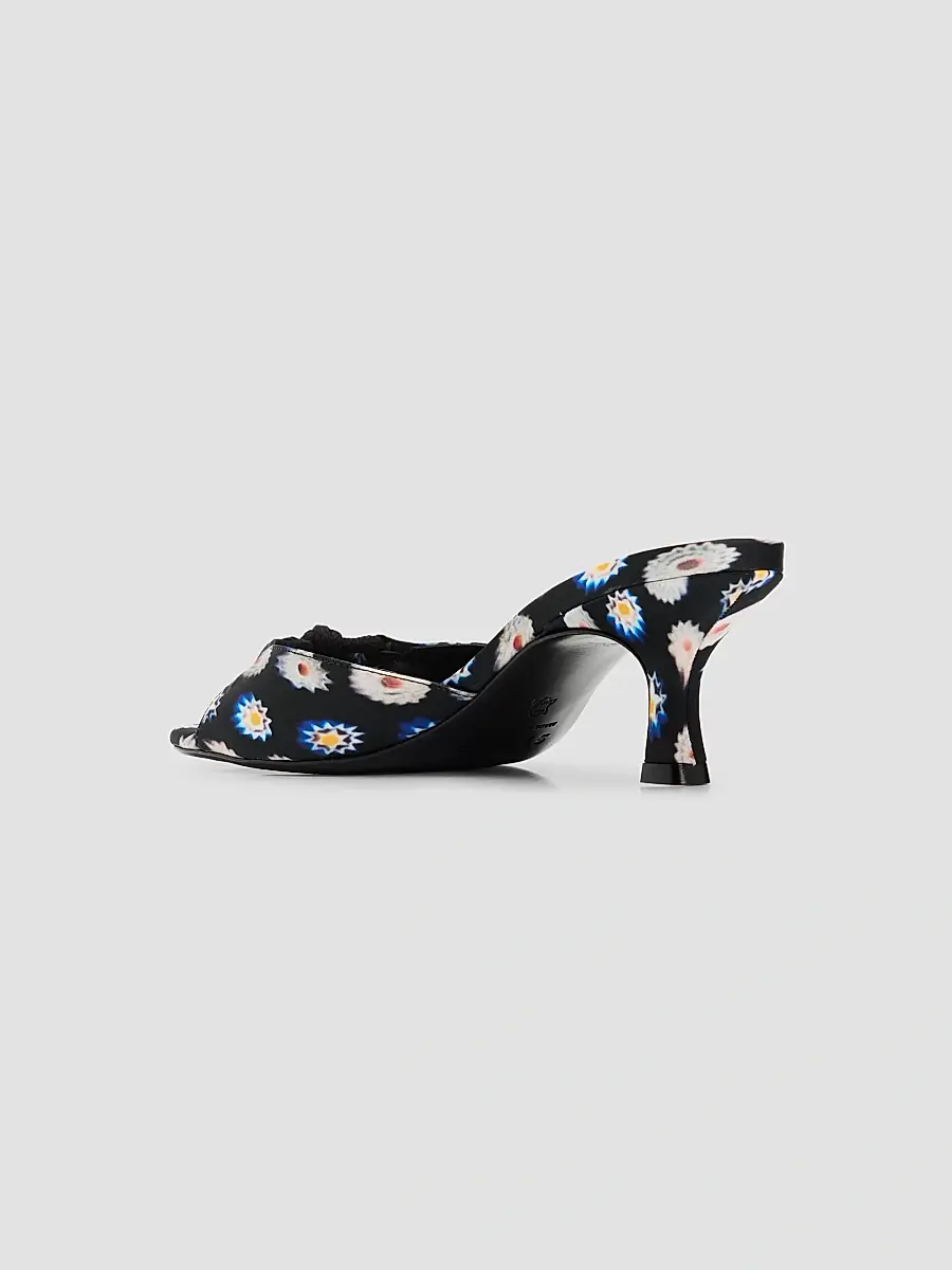 Staud Women's Brynn Satin Mule Sandals | Thumbnail 4 Staud Women's Brynn Satin Mule Sandals | Thumbnail 4