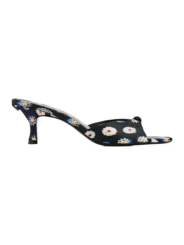 Staud Women's Brynn Satin Mule Sandals | Thumbnail 1 Staud Women's Brynn Satin Mule Sandals | Thumbnail 1