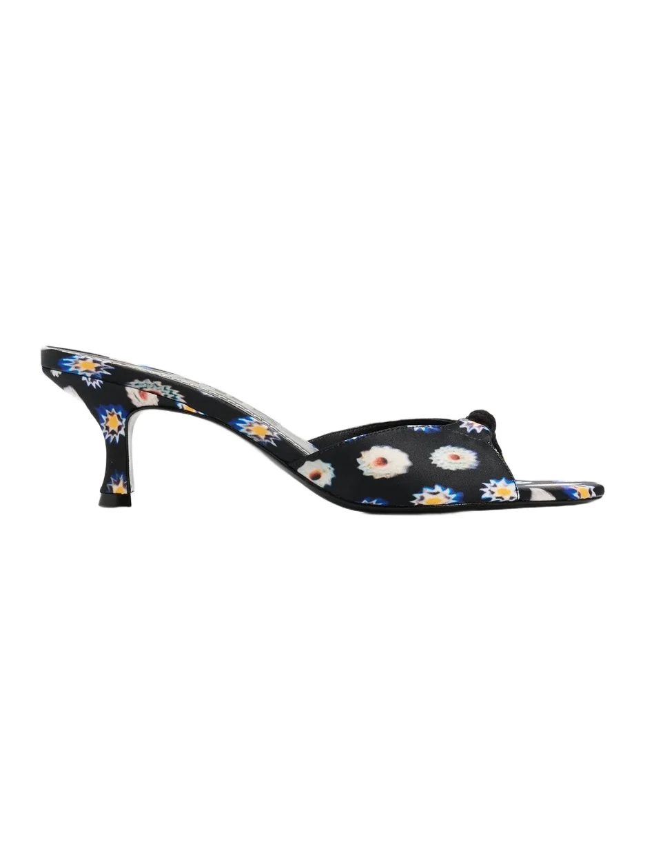 Staud Women's Brynn Satin Mule Sandals