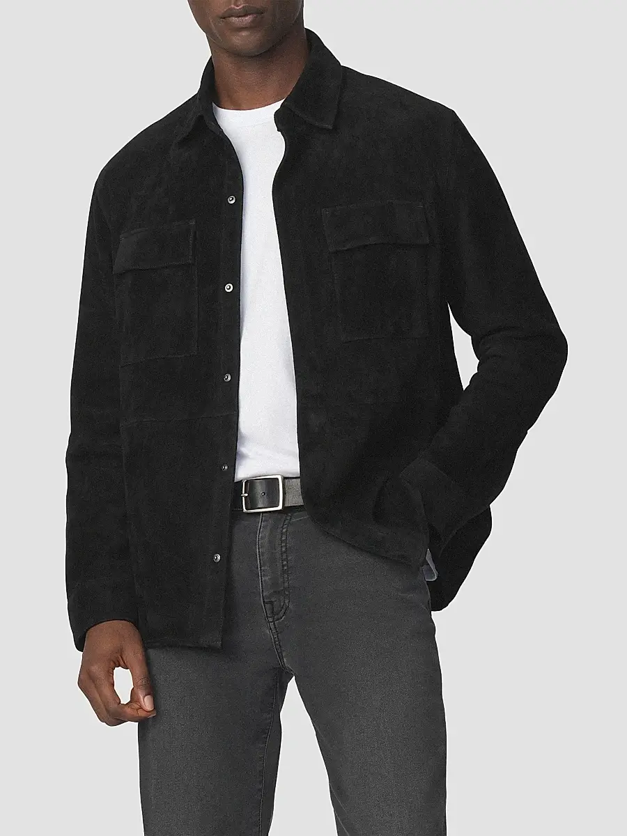 Joe's Jeans Men's Suede Shirt Jacket | Thumbnail 4 Joe's Jeans Men's Suede Shirt Jacket | Thumbnail 4