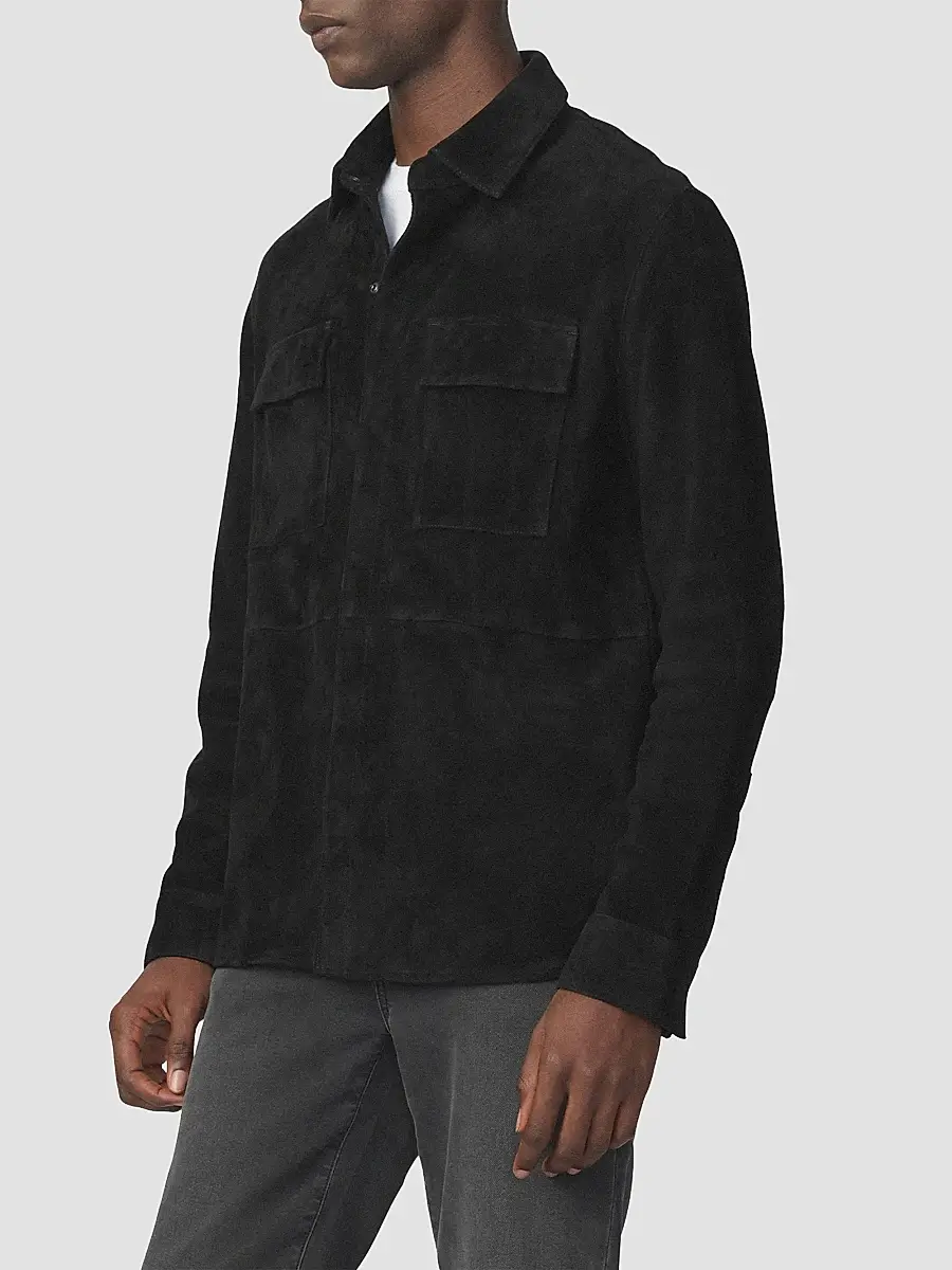 Joe's Jeans Men's Suede Shirt Jacket | Thumbnail 6 Joe's Jeans Men's Suede Shirt Jacket | Thumbnail 6