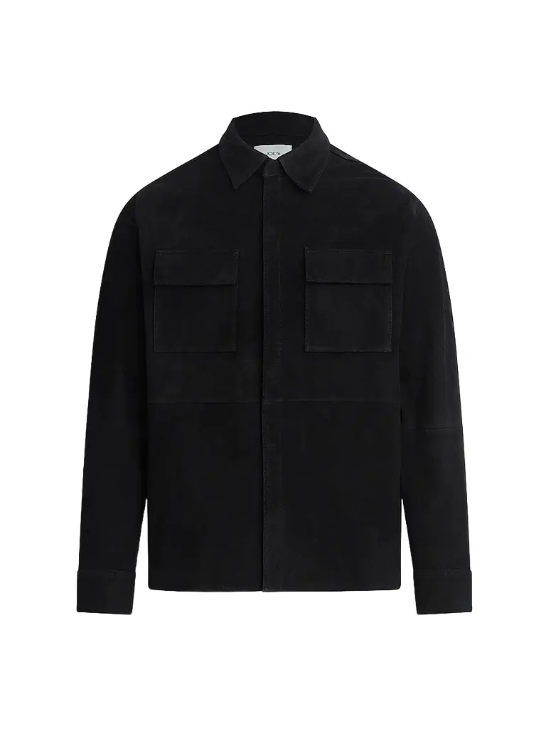 Joe's Jeans Men's Suede Shirt Jacket - Black - Size XXL | Image 1 Joe's Jeans Men's Suede Shirt Jacket - Black - Size XXL | Image 1