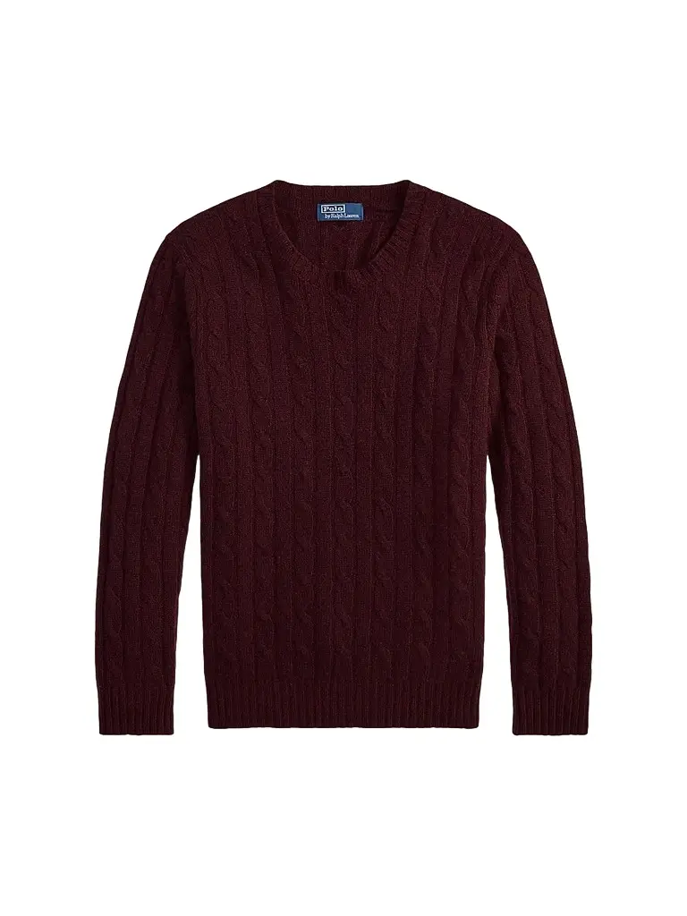 Polo Ralph Lauren Men's Cable-Knit Cashmere Sweater