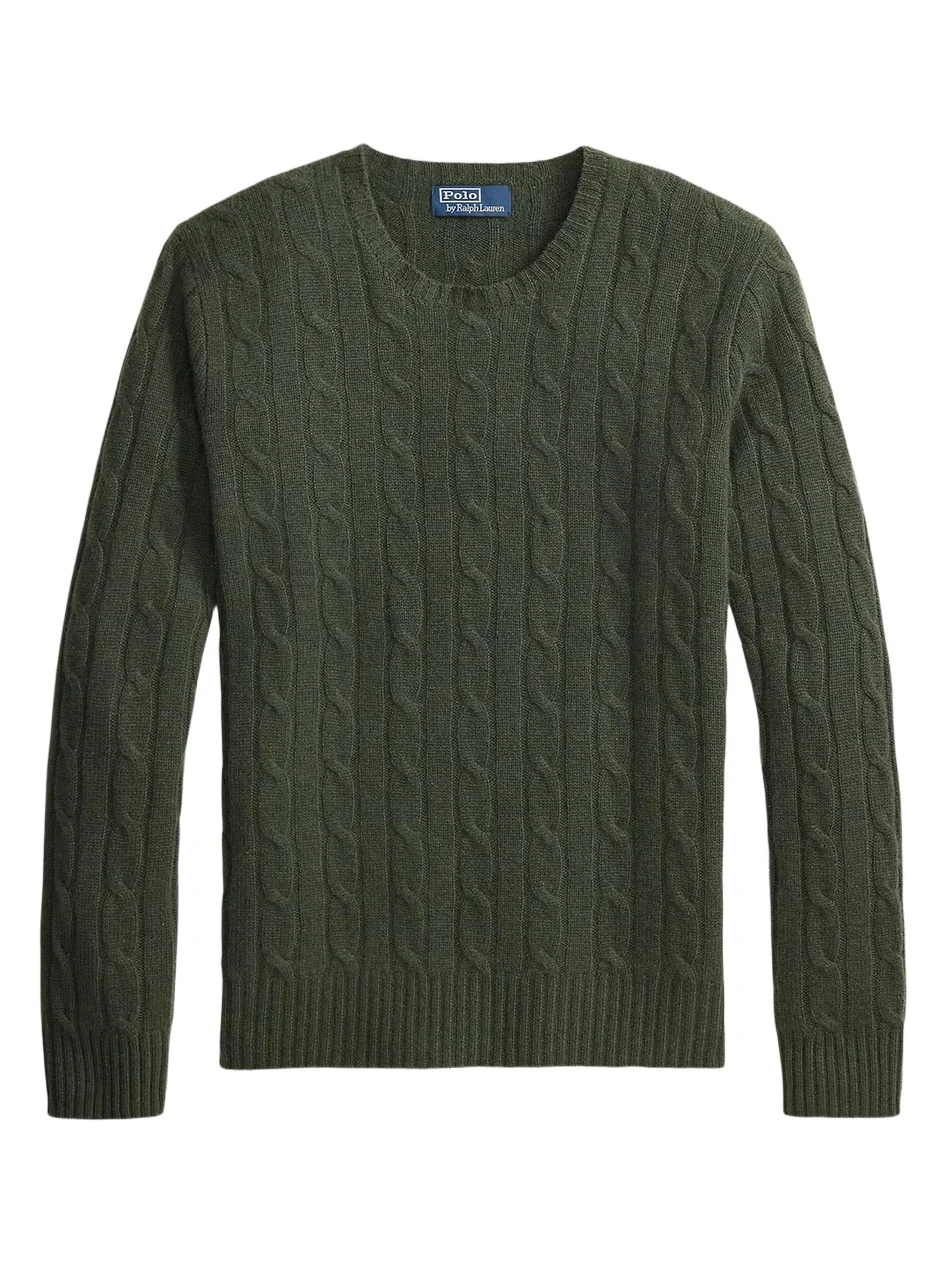 Polo Ralph Lauren Men's Cable-Knit Cashmere Sweater
