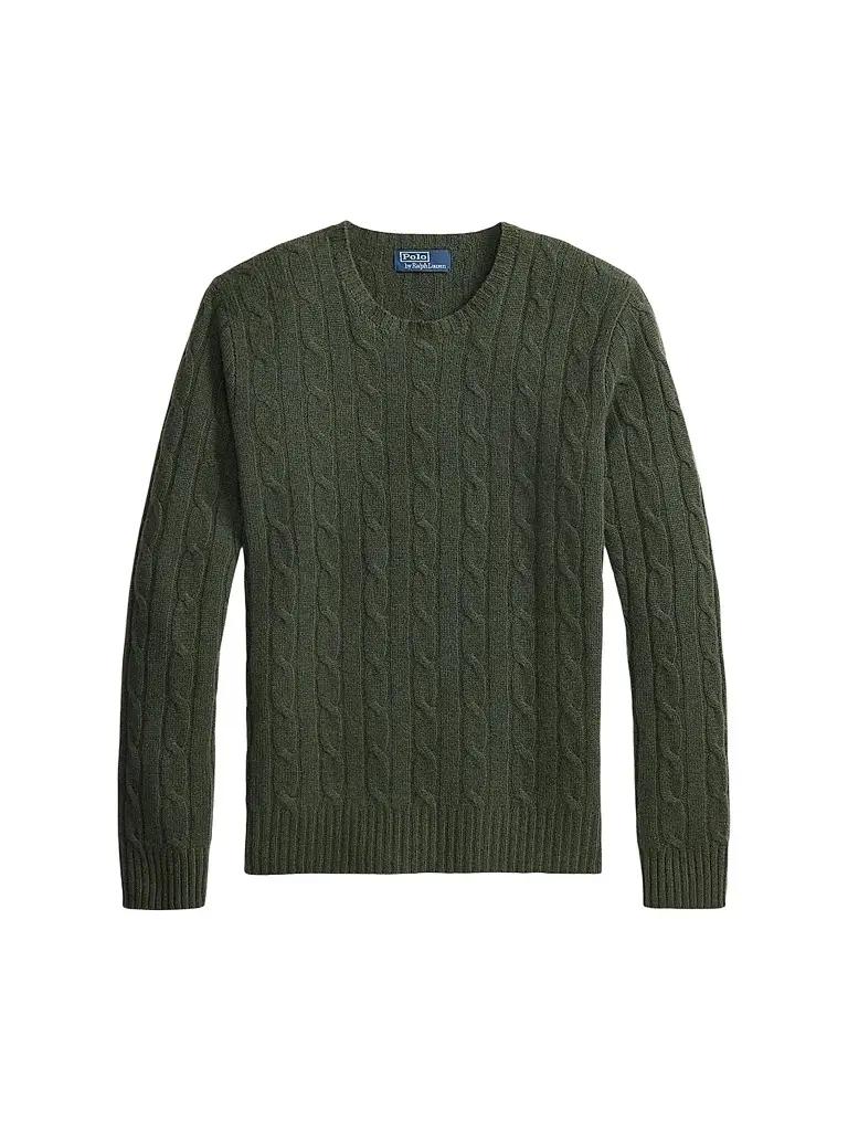Polo Ralph Lauren Men's Cable-Knit Cashmere Sweater
