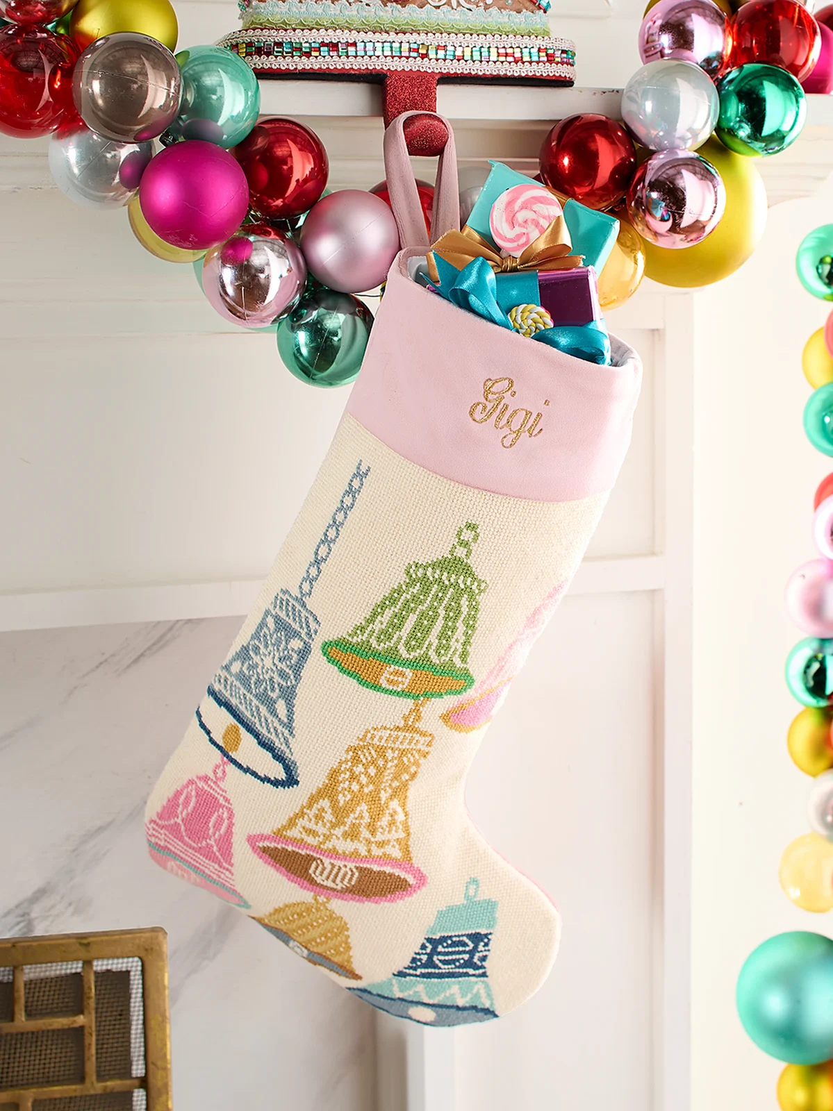 Bauble Stockings x Sainty Nelsen The Jingle Jangle Christmas Stocking