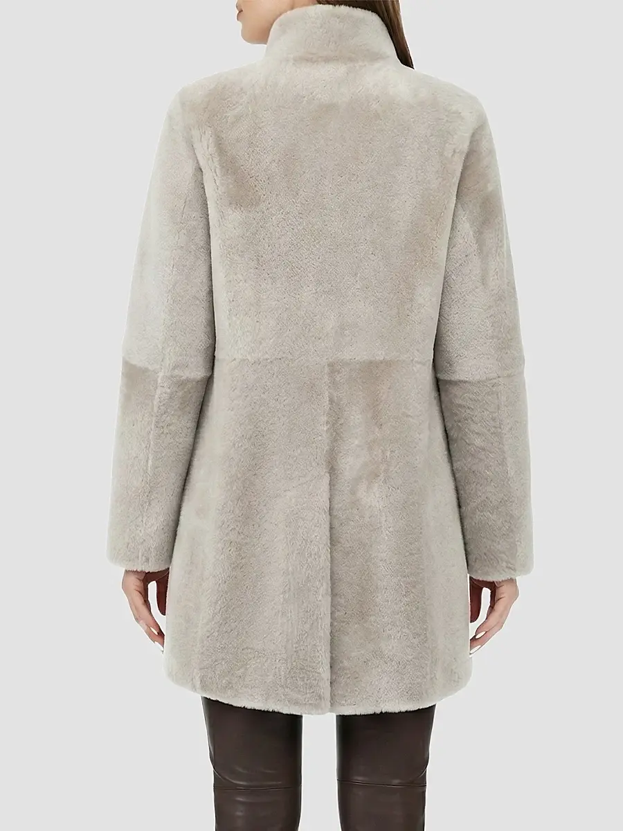 Gorski Women's Merino Lamb Stroller Coat | Thumbnail 5 Gorski Women's Merino Lamb Stroller Coat | Thumbnail 5