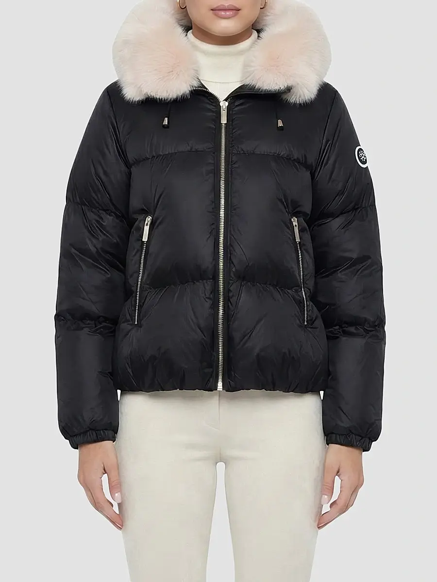 Gorski Women's Apres-Ski Parka with Detachable Merinillo Lamb Hood Trim | Thumbnail 3 Gorski Women's Apres-Ski Parka with Detachable Merinillo Lamb Hood Trim | Thumbnail 3