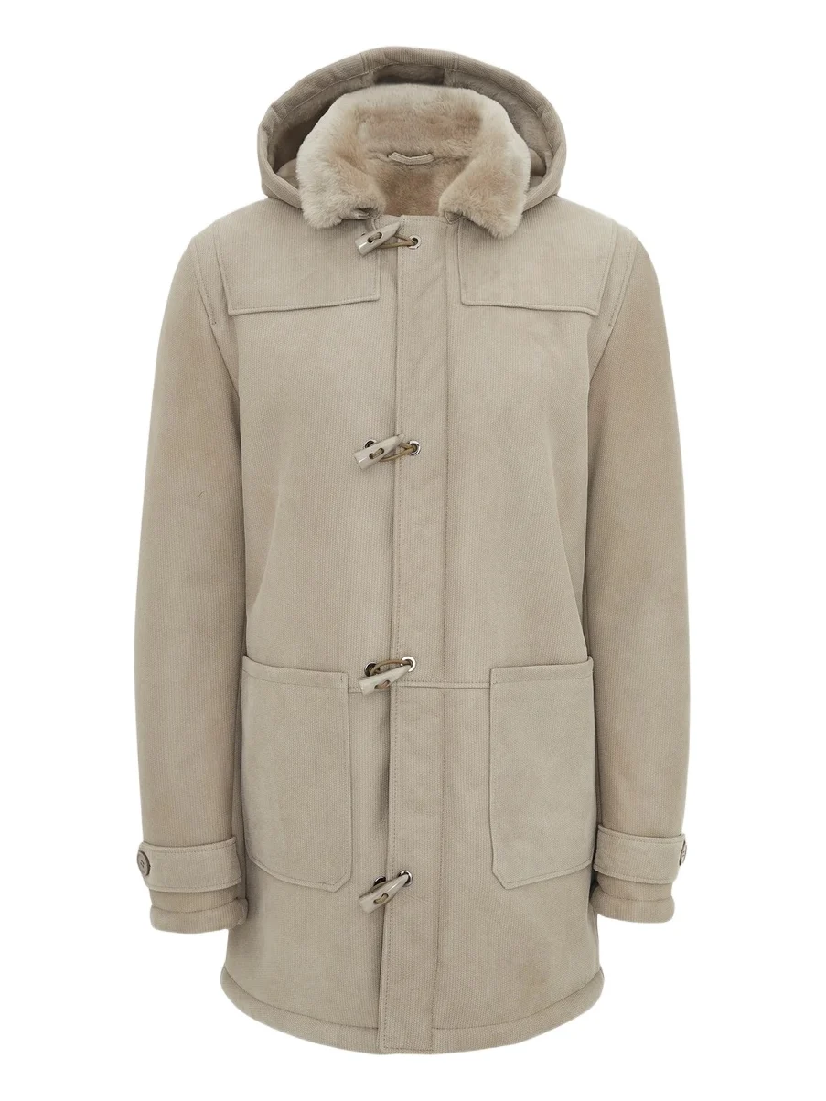 Men's Embossed Merino Shearling Lamb Jacket Men's Embossed Merino Shearling Lamb Jacket
