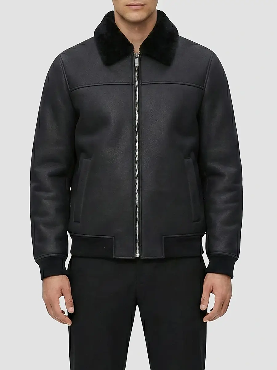 Gorski Men's Merino Shearling Jacket | Thumbnail 3 Gorski Men's Merino Shearling Jacket | Thumbnail 3