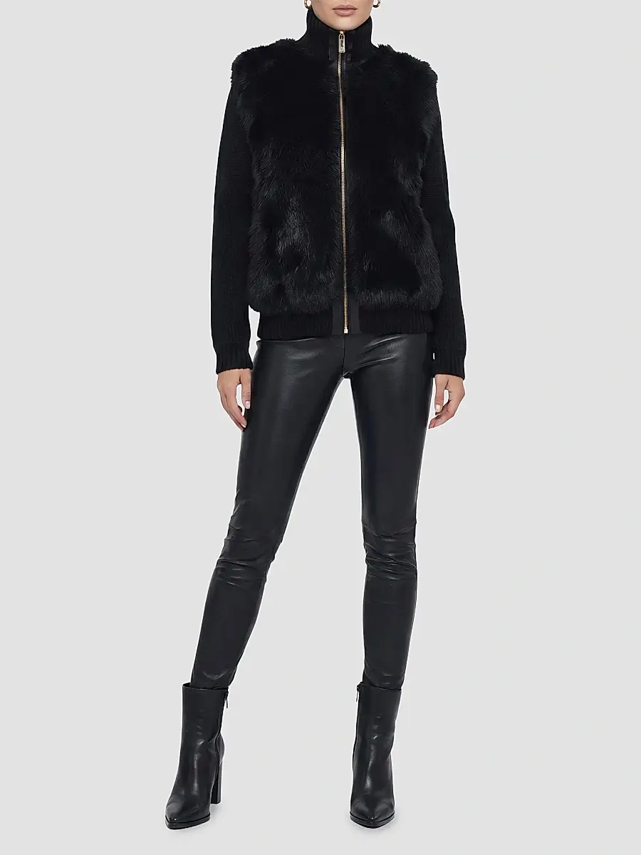 Gorski Women's Wool Blend Quilted Down Coat | Thumbnail 2