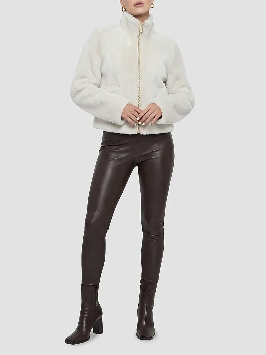 Gorski Women's Merino Shearling Lamb Coat | Thumbnail 2 Gorski Women's Merino Shearling Lamb Coat | Thumbnail 2