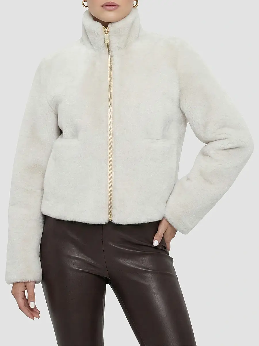 Gorski Women's Merino Shearling Lamb Coat | Thumbnail 6 Gorski Women's Merino Shearling Lamb Coat | Thumbnail 6