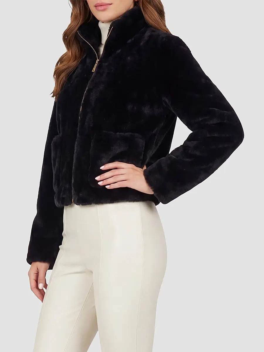 Gorski Women's Merino Shearling Lamb Coat | Thumbnail 4 Gorski Women's Merino Shearling Lamb Coat | Thumbnail 4
