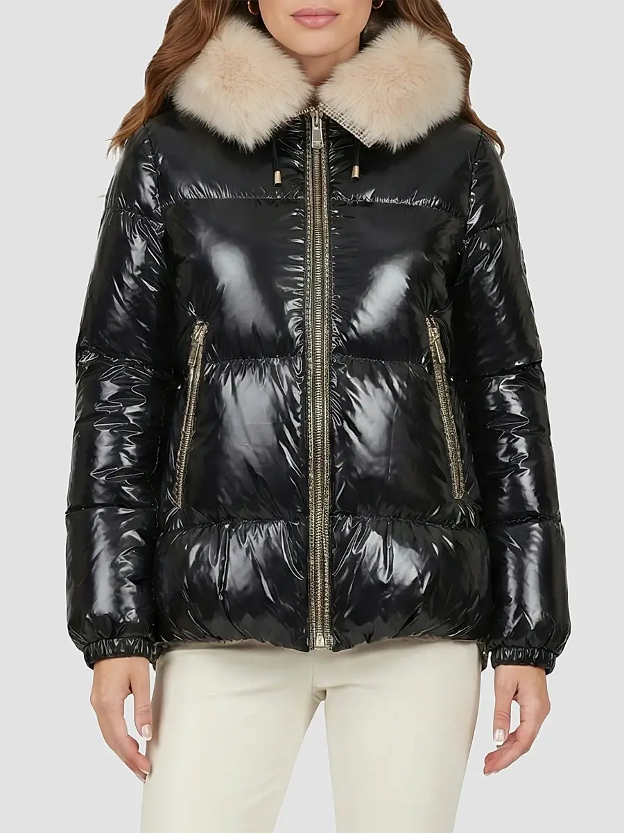 Gorski Women's Apres-Ski Parka with Detachable Merinillo Lamb Hood Trim | Thumbnail 3 Gorski Women's Apres-Ski Parka with Detachable Merinillo Lamb Hood Trim | Thumbnail 3