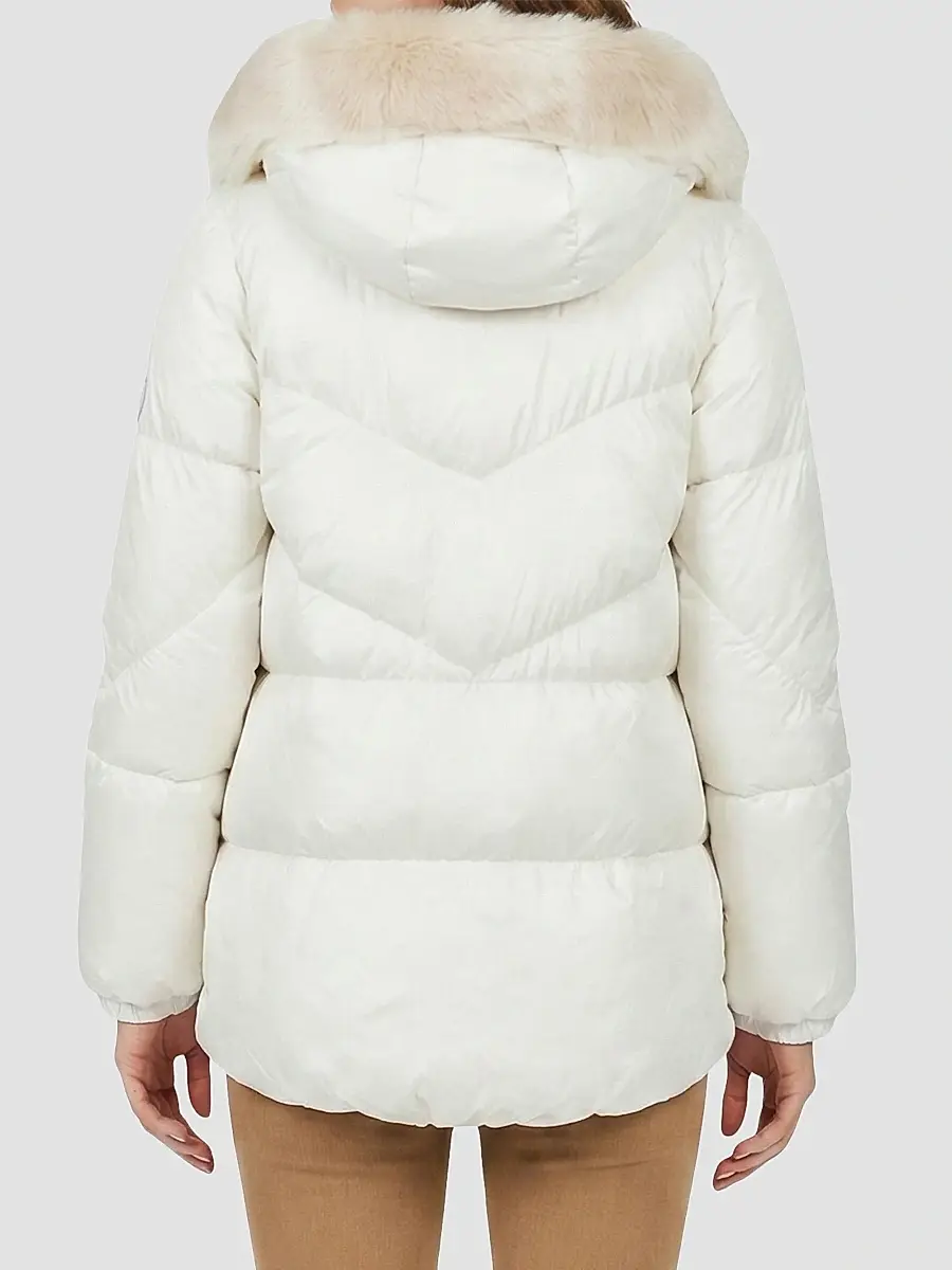 Gorski Women's Apres-Ski Parka with Detachable Merinillo Shearling Lamb Hood Trim | Thumbnail 5 Gorski Women's Apres-Ski Parka with Detachable Merinillo Shearling Lamb Hood Trim | Thumbnail 5