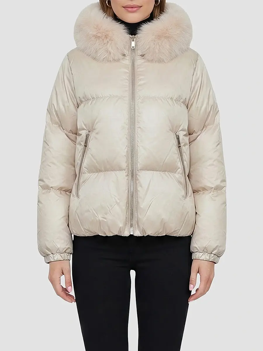 Gorski Women's Apres-Ski Parka with Detachable Merinillo Lamb Hood Trim | Thumbnail 3 Gorski Women's Apres-Ski Parka with Detachable Merinillo Lamb Hood Trim | Thumbnail 3