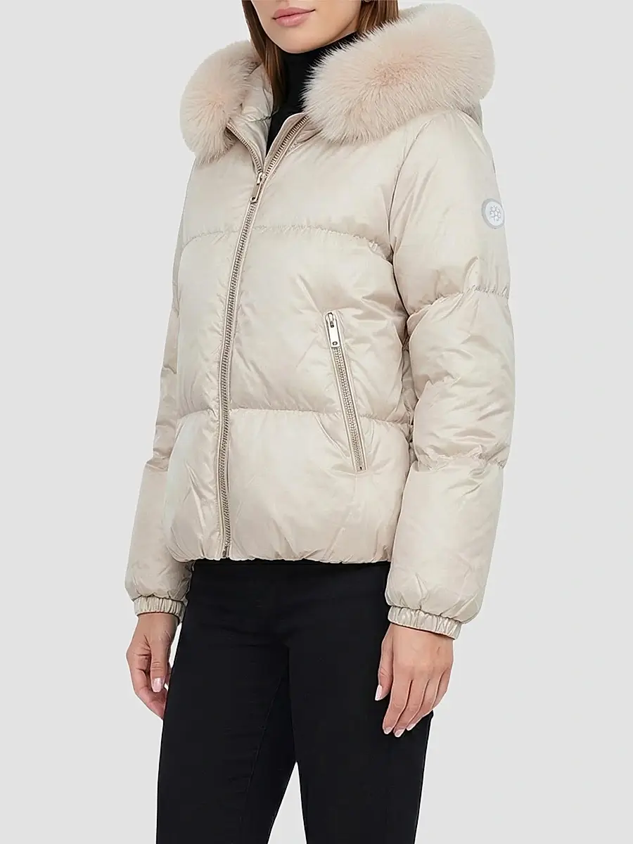 Gorski Women's Apres-Ski Parka with Detachable Merinillo Lamb Hood Trim | Thumbnail 4 Gorski Women's Apres-Ski Parka with Detachable Merinillo Lamb Hood Trim | Thumbnail 4