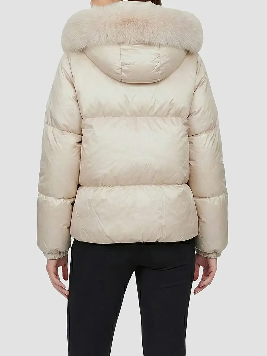 Gorski Women's Apres-Ski Parka with Detachable Merinillo Lamb Hood Trim | Thumbnail 5 Gorski Women's Apres-Ski Parka with Detachable Merinillo Lamb Hood Trim | Thumbnail 5