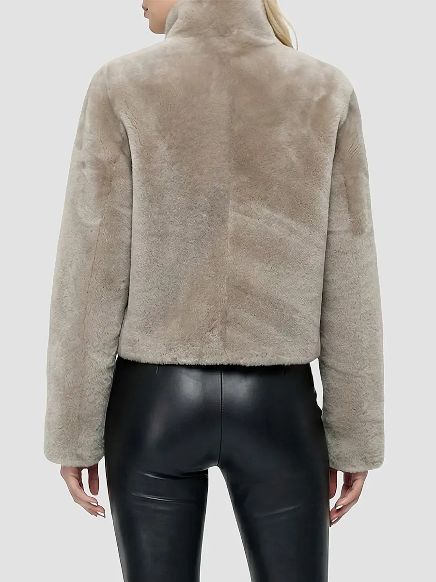 Gorski Women's Merino Shearling Lamb Coat | Thumbnail 5 Gorski Women's Merino Shearling Lamb Coat | Thumbnail 5